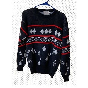 Vtg 90’s geometric sweater